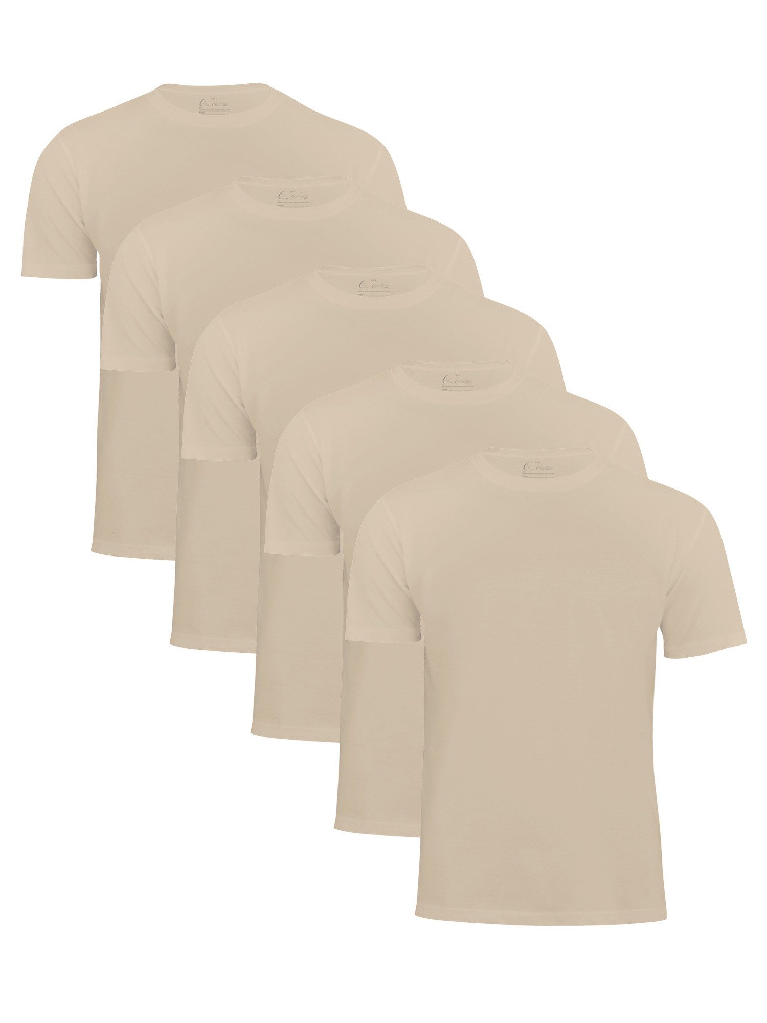 Cotton Prime® T-Shirt Basic O-Neck (5-tlg) günstig online kaufen