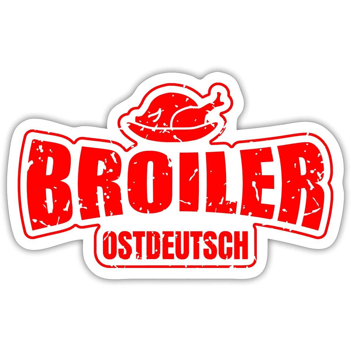Aufkleber Ostdeutschland Broiler Sticker Aufkleber