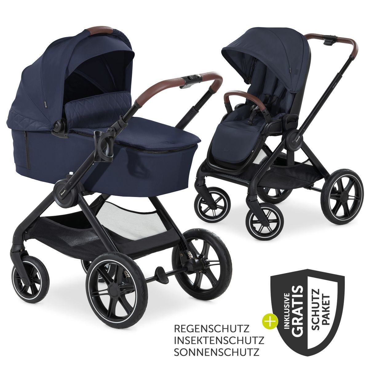 Kombi-Kinderwagen Walk N Care - Dark Navy Blue