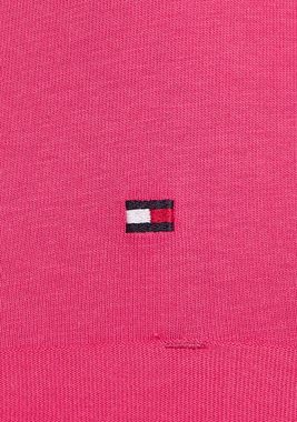 Tommy Hilfiger Shirtkleid 1985 REG C-NK SHORT DRESS SS Strandkleid, Sommerkleid mit Tailienband, Kurzarm, Luftig Leicht