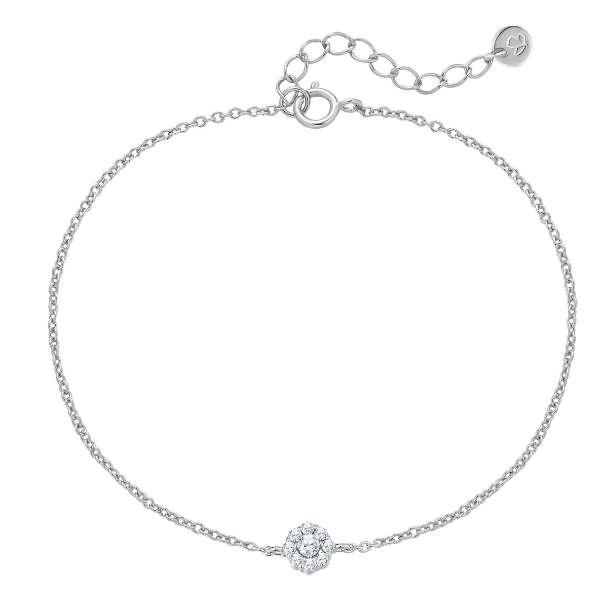 Glanzstücke München Gliederarmband GSM6025 (1-tlg), mit Zirkonia