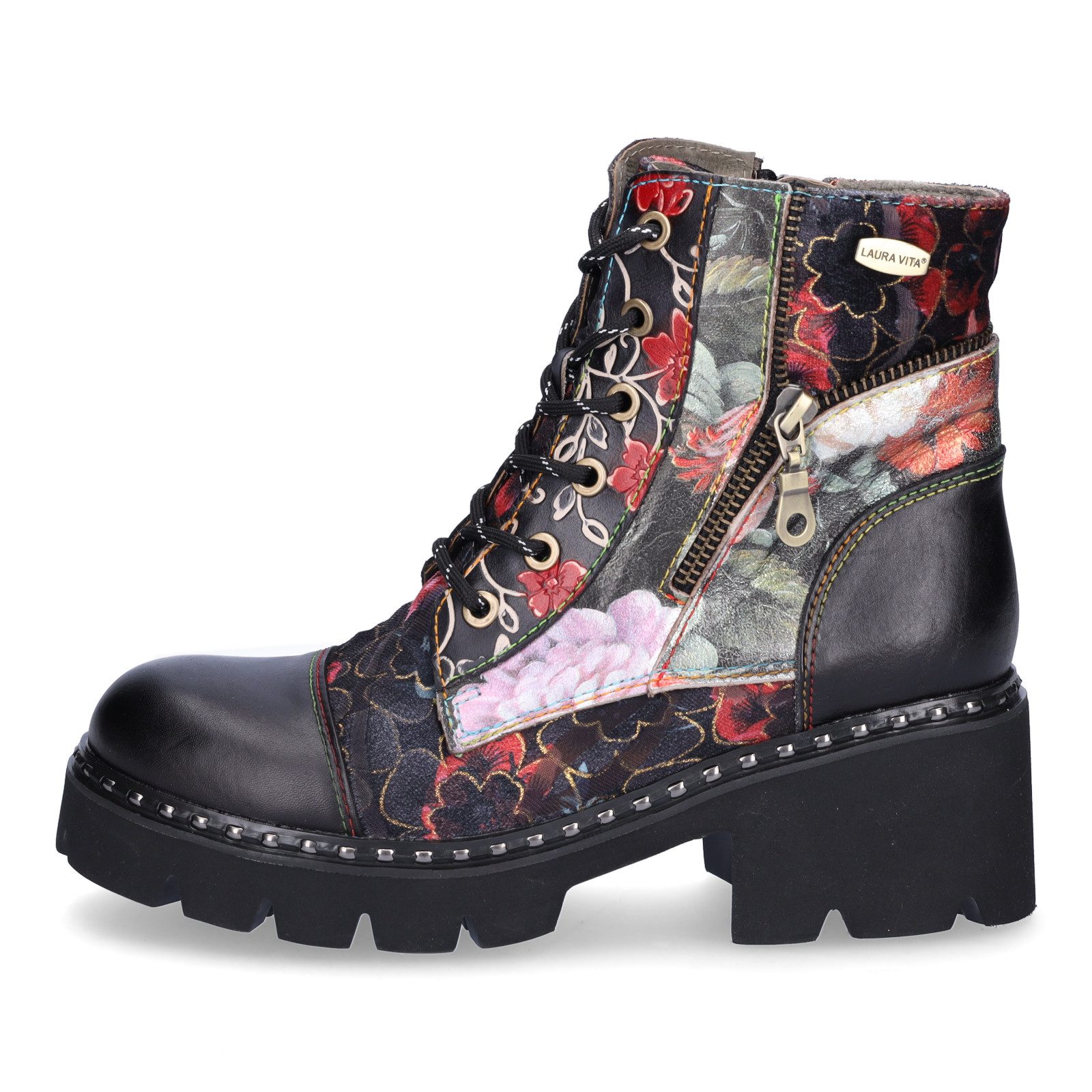 LAURA VITA Laura Vita Damen Schnürboot schwarz Schnürboots günstig online kaufen