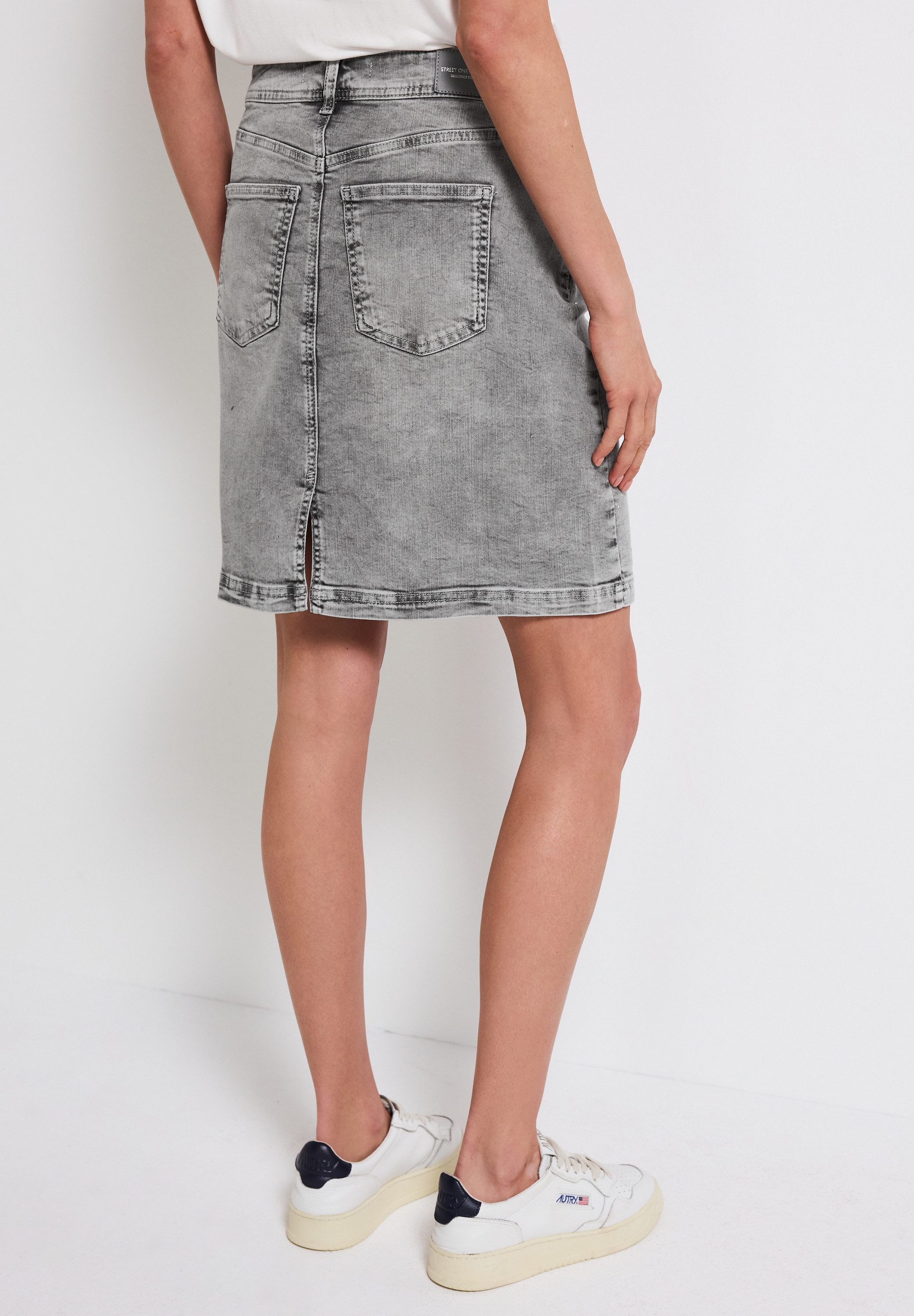 STREET ONE Jeansrock, Middle Waist günstig online kaufen
