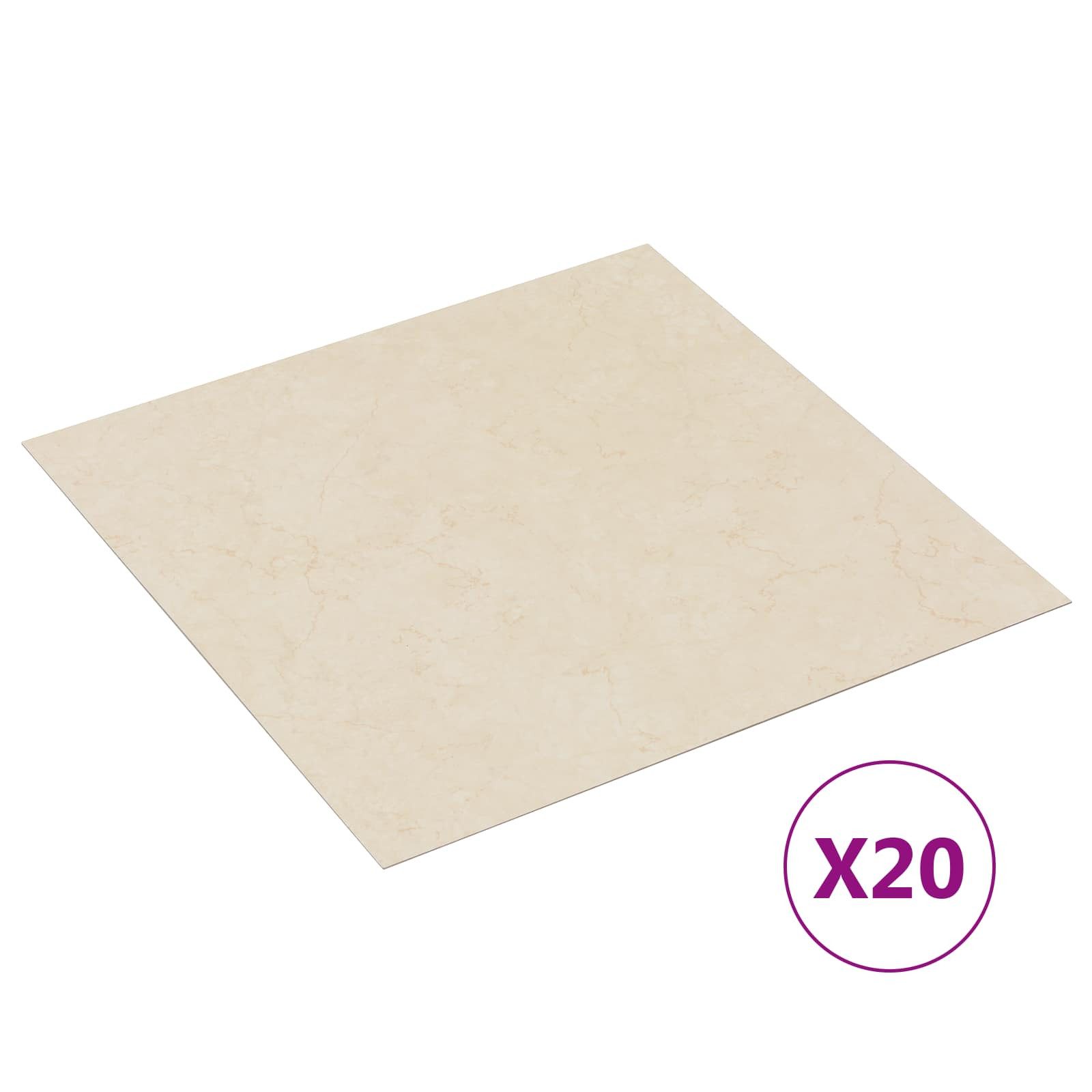 vidaXL Vinyllaminat 30,5 x 30,5 cm Vinyllaminat selbstklebend Laminatboden Bodenbelag 20 S