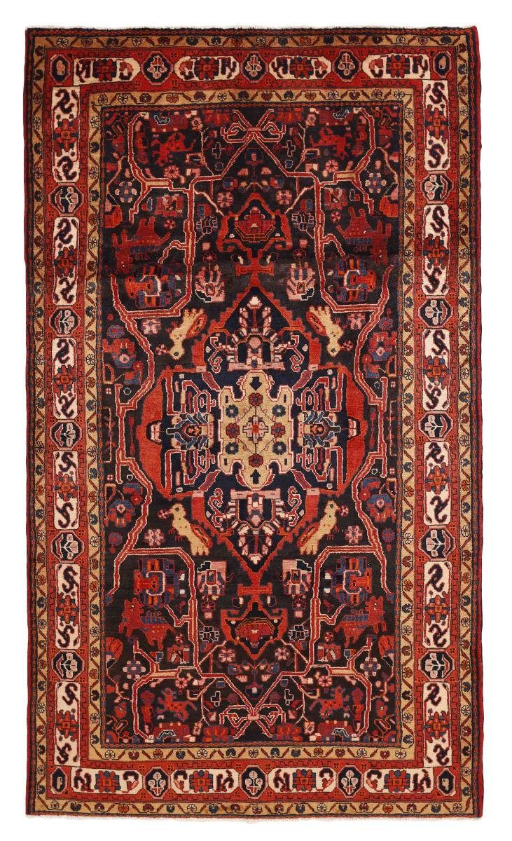 rechteckig, Handgeknüpfter 164x289 / Trading, 12 mm Orientteppich Höhe: Nain Nahavand Orientteppich Perserteppich,