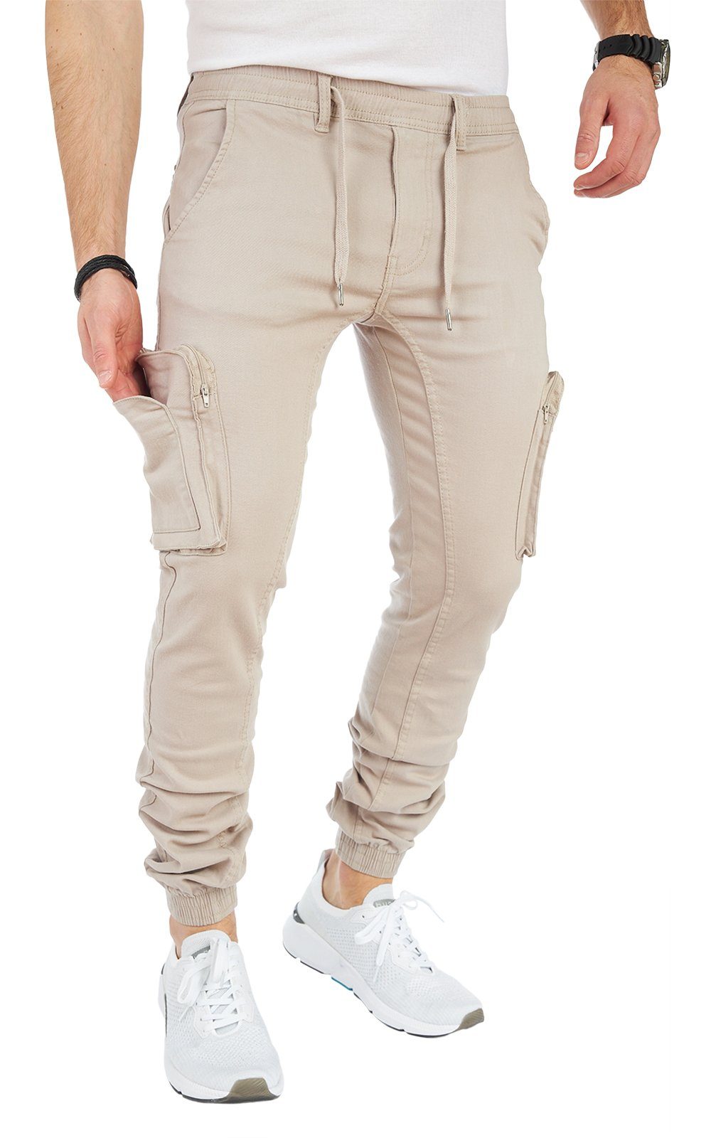 Styleko Cargohose 8011 Styleko Cargohose Herren Cargohose männer Cargohose Chino Hose