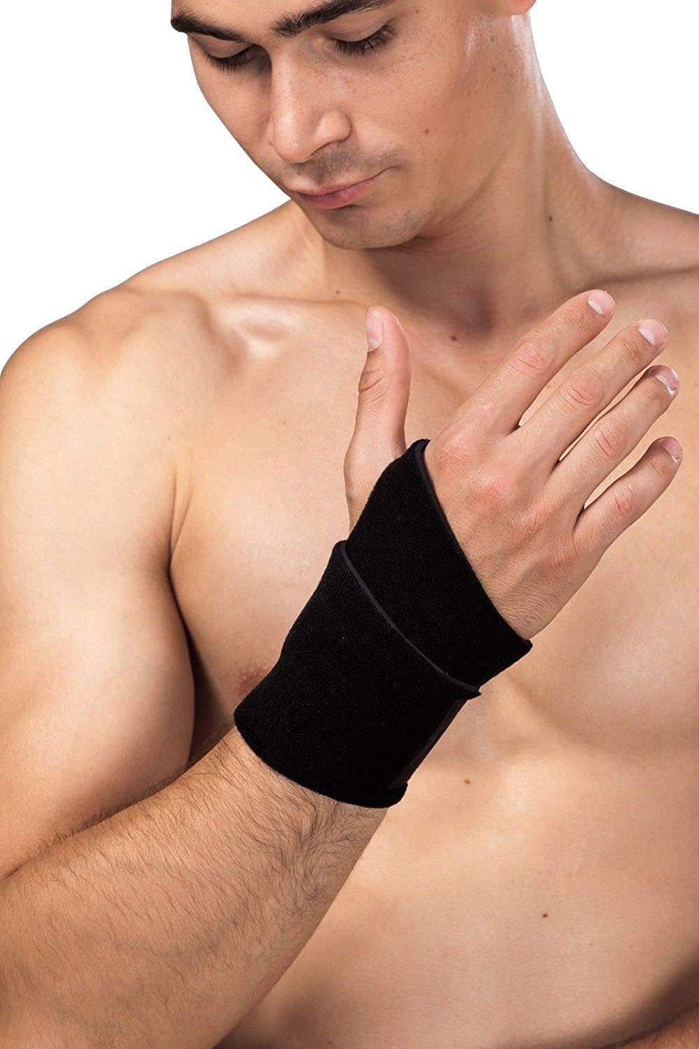 Lorey Medtec Handbandage Neopren Handgelenkstütze – verstellbar & stabilisierend, Unisex