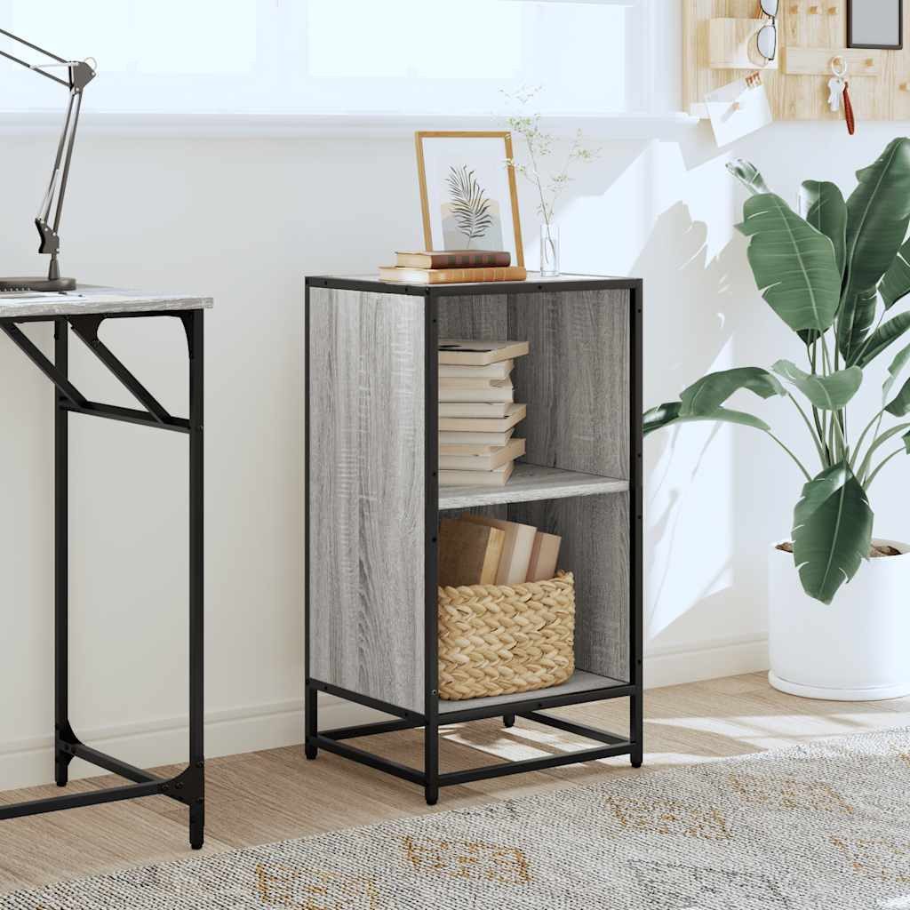 vidaXL Bücherregal Bücherregal Grau Sonoma 40x35x76 günstig online kaufen