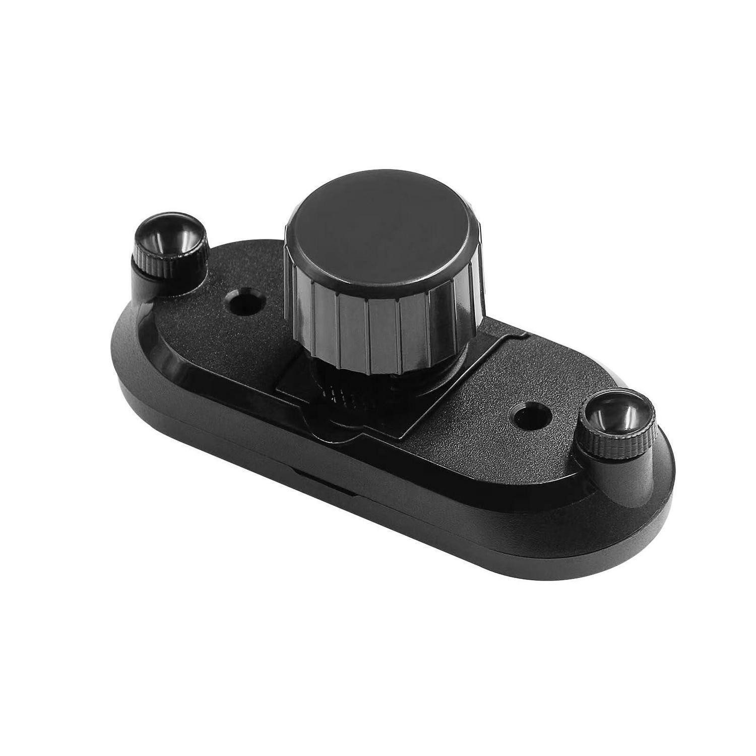 LuxusKollektion Trekkingschirm Regenschirmhalter Rucksack Clip Schwarz