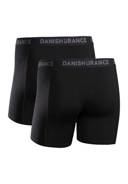 DANISH ENDURANCE Boxershorts Merino Trunks (Packung, 2-St) Ultraweich, Temperaturregulierend Sommer & Winter