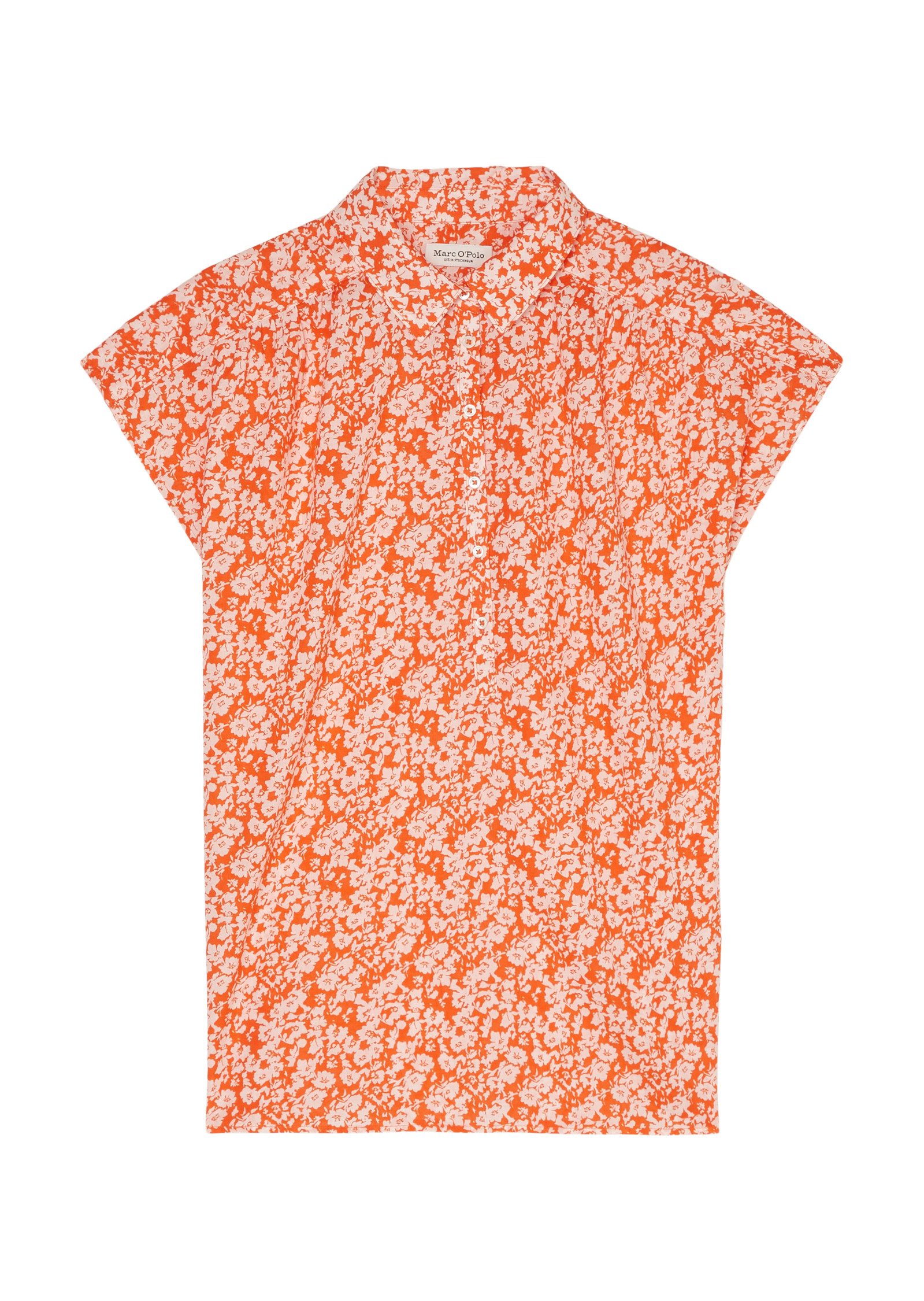 Marc O'Polo Kurzarmbluse Kurzarm-Bluse regular günstig online kaufen