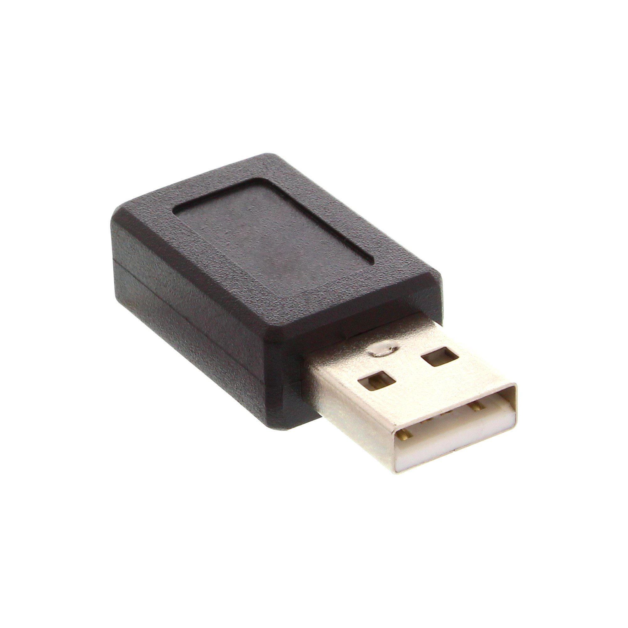 InLine® USB 2.0 Adapter, Stecker A auf Mini-5pol Buchse USB-Adapter