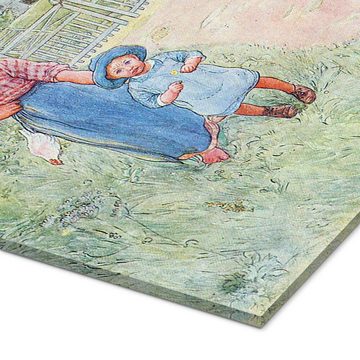 Posterlounge Acrylglasbild Carl Larsson, Grüß schön den Onkel, Malerei