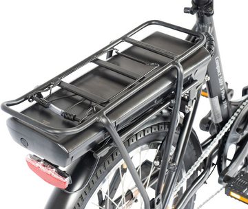 ALLEGRO E-Bike Compact SUV 3 Plus 374, 3 Gang Shimano Nexus Schaltwerk, Nabenschaltung, Frontmotor, 374 Wh Akku, Pedelec, Elektrofahrrad für Damen u. Herren, Faltrad