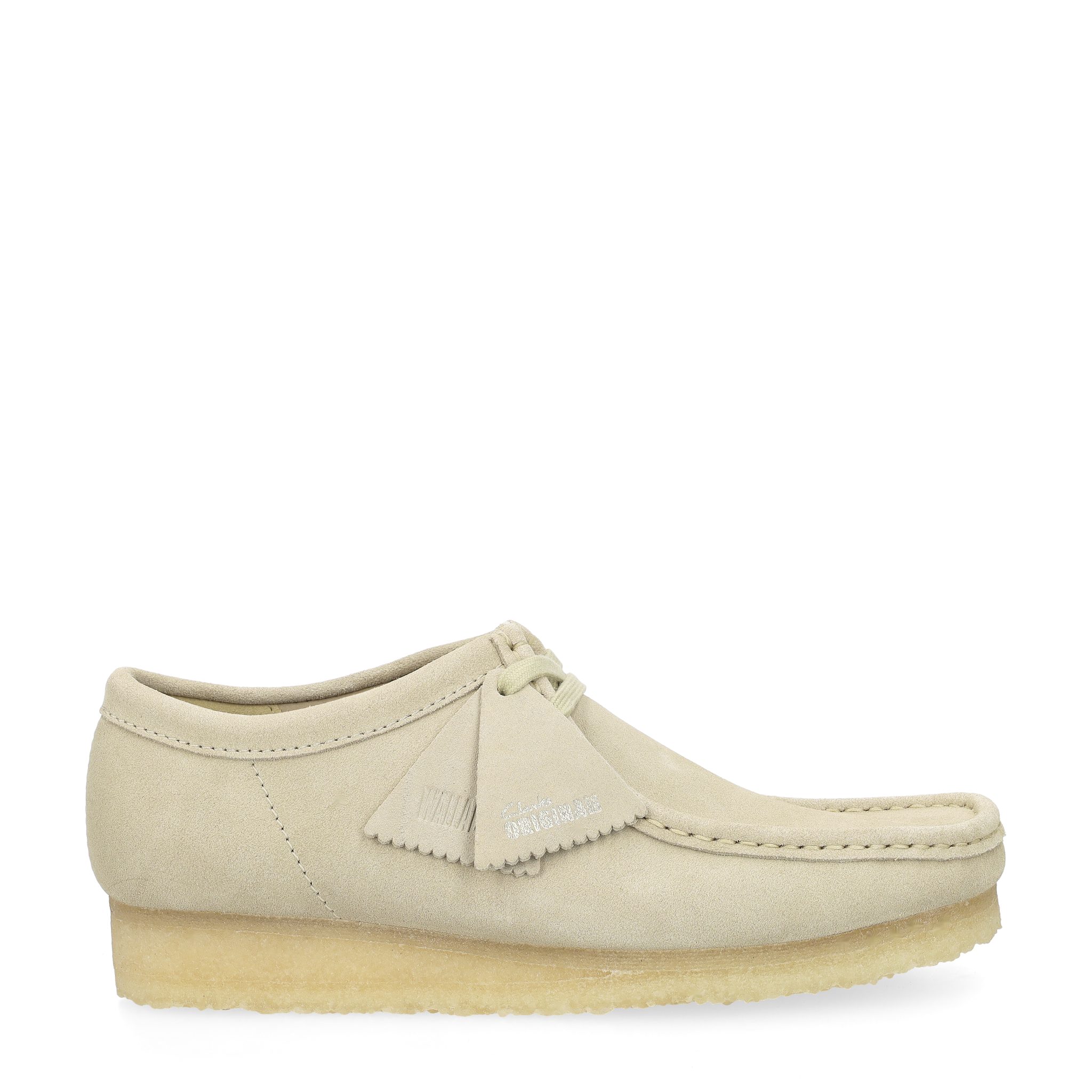 Clarks Clarks Wallabee 26188318 7, Schnürschuhe, Beige, Herren Schnürschuh günstig online kaufen