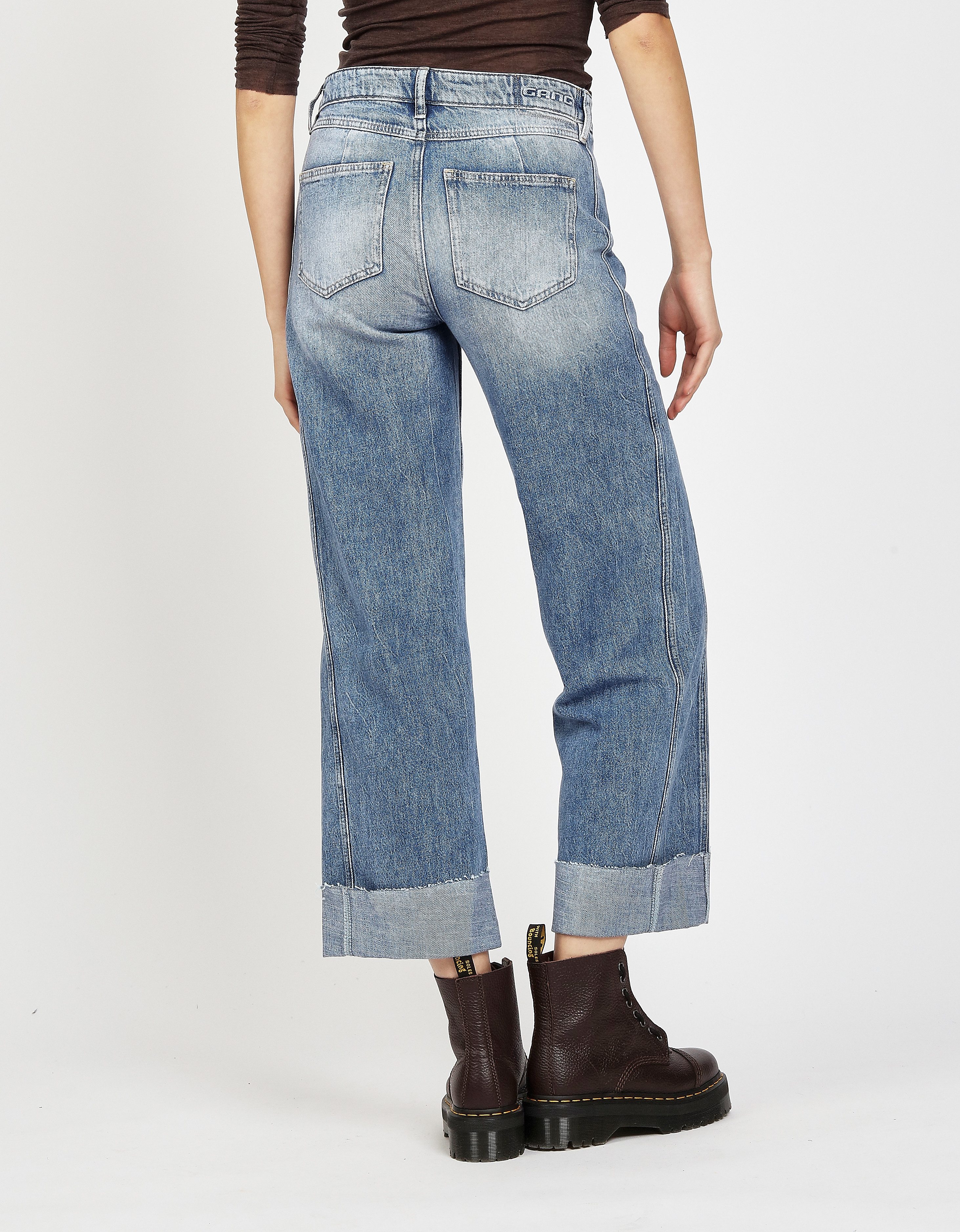 GANG Straight-Jeans 94BLAKE STRAIGHT mit eingesetztem Seitenstreifen, High günstig online kaufen