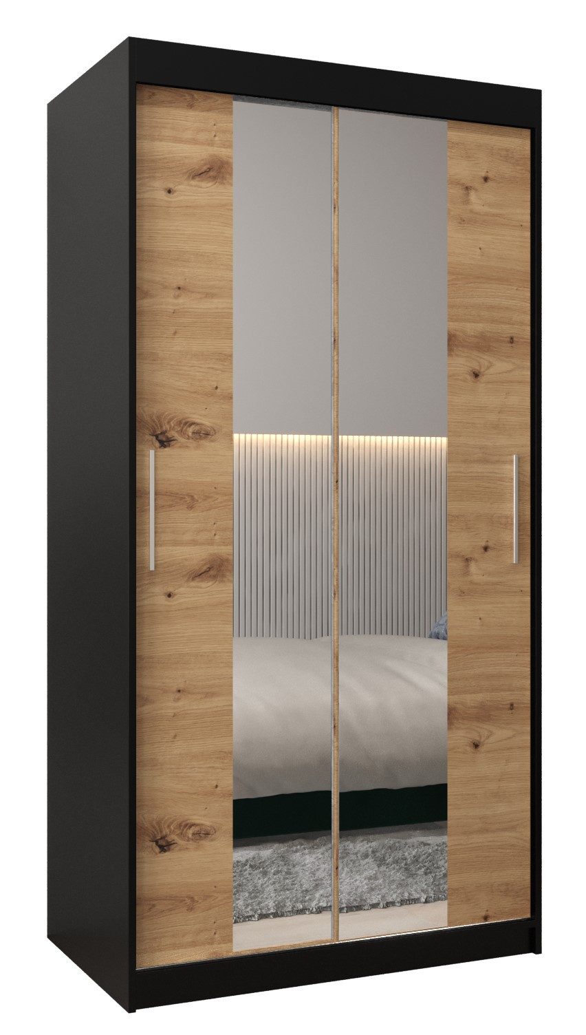ABIKS MÖBEL Schwebetürenschrank Tokyo 1 Schlafzimmerschrank günstig online kaufen