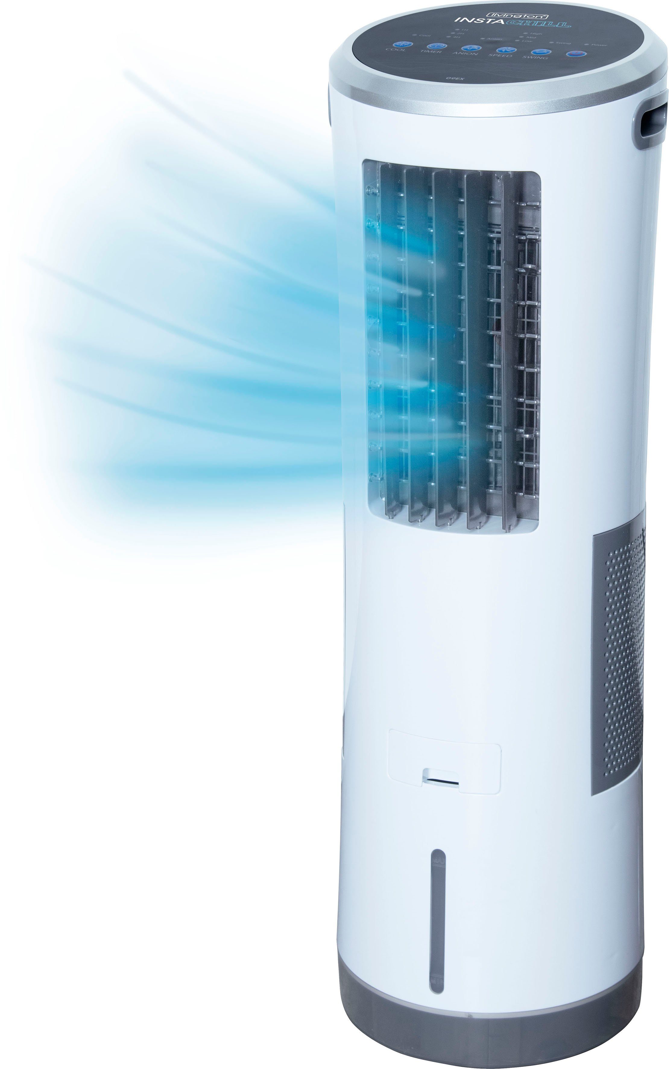 InstaChill, MediaShop 8,5 Luftkühler, Ventilatorkombigerät Fassungsvermögen l
