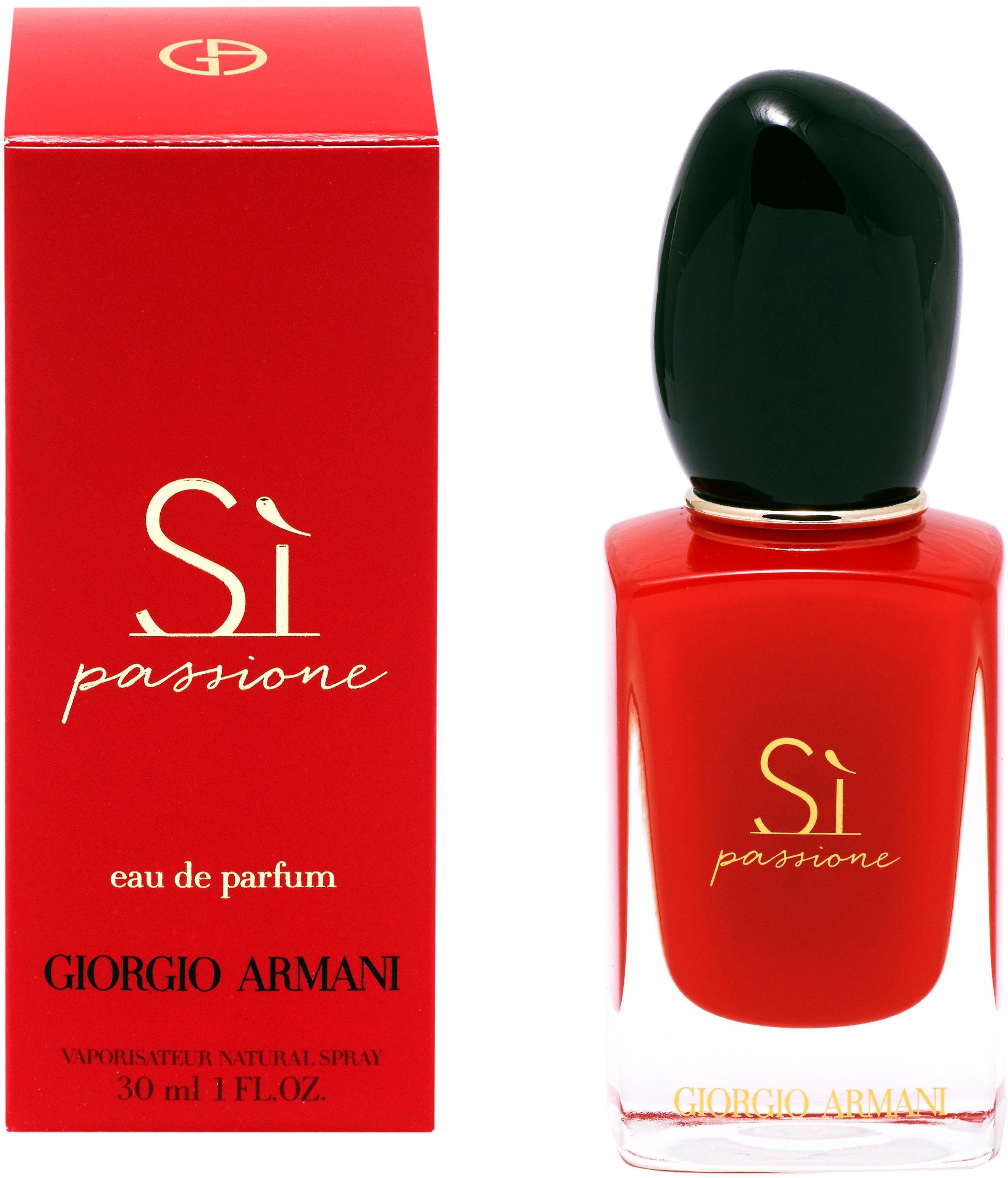 Giorgio Armani Eau de Parfum SÍ PASSIONE, EDP mit blumiger Herznote