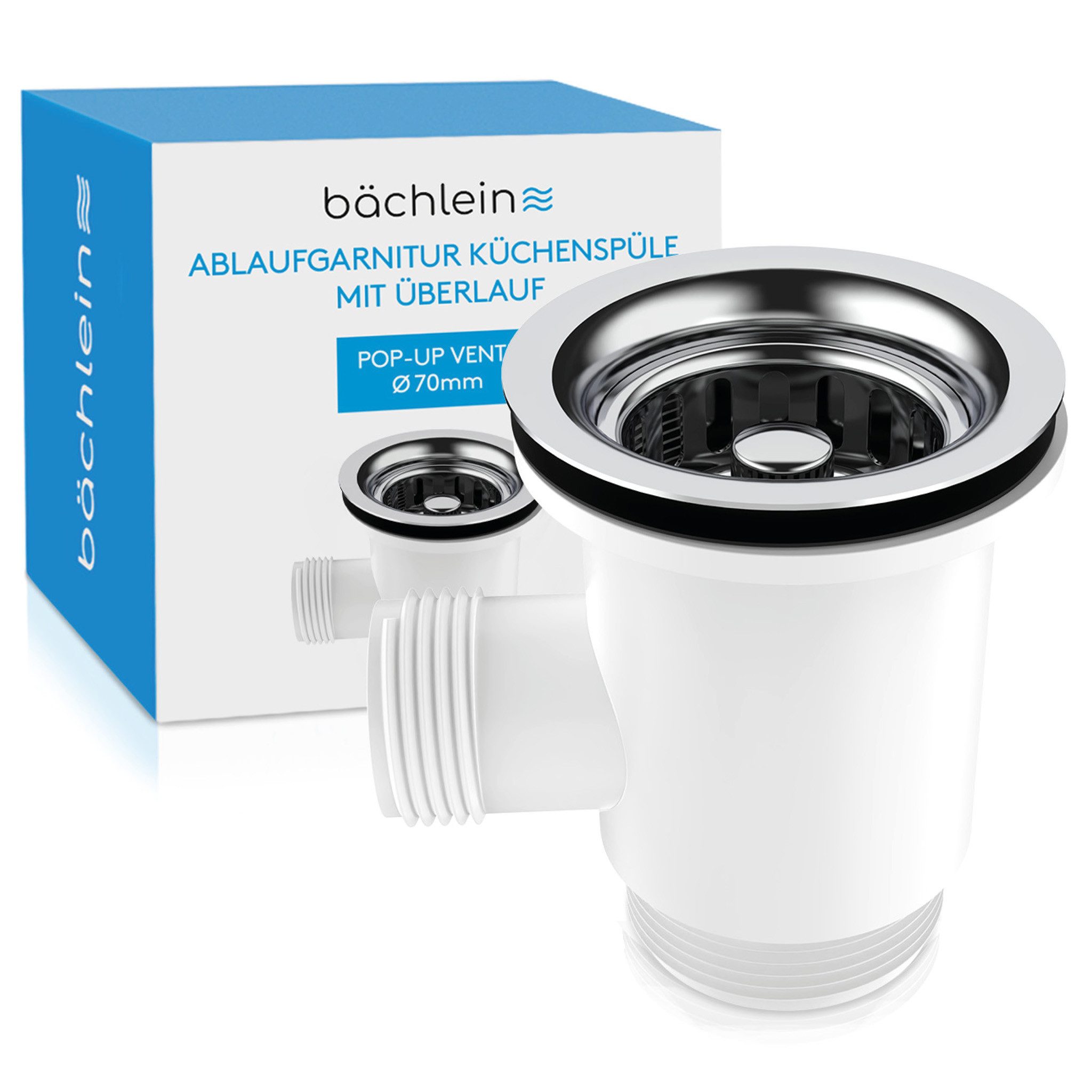 Bächlein Ablaufgarnitur Pop-Up Küche Mini günstig online kaufen