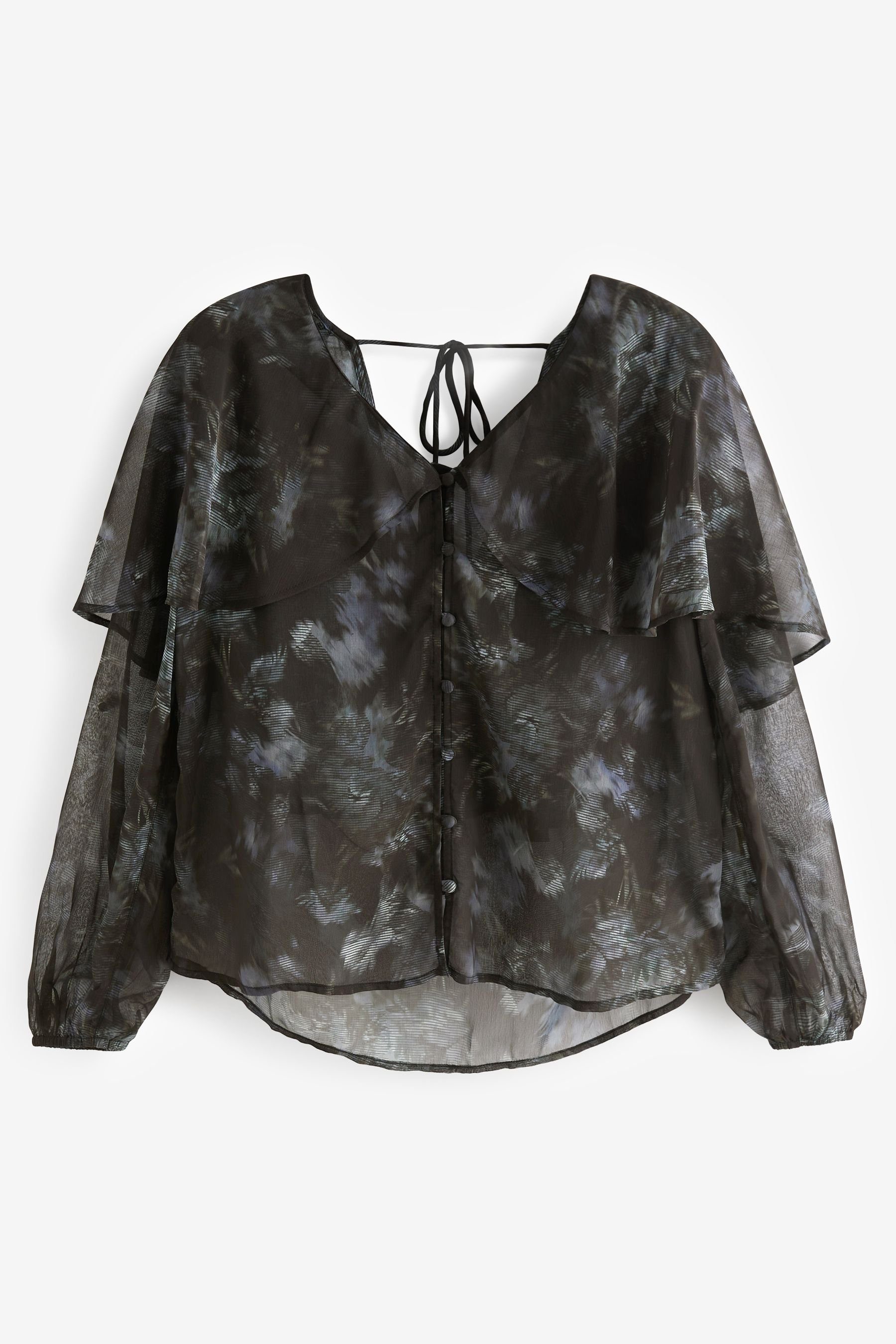 Next Langarmbluse Langärmelige Capebluse (1-tlg) günstig online kaufen