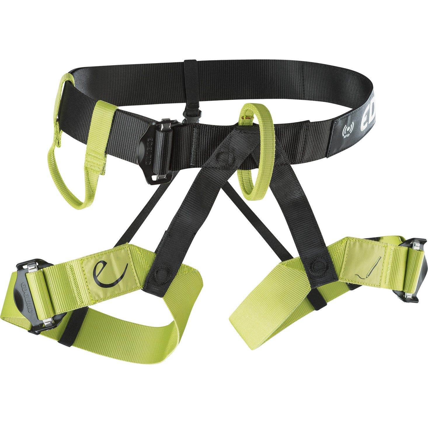 Edelrid Klettergurt Joker II, (1-tlg), Leicht, Vielseitig, Verstellbare Beinschlaufen, Atmungsaktiv
