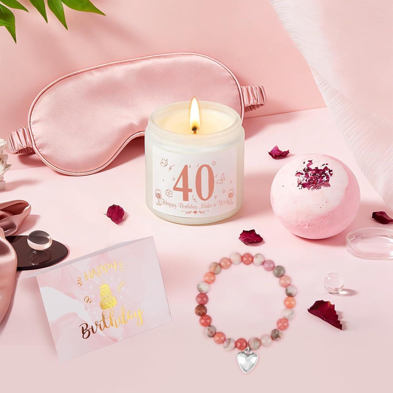 LuxusKollektion Geschenkbox Geschenkset 40. Geburtstag Frauen Wellness & Zubehör – Bild 3 von 5
