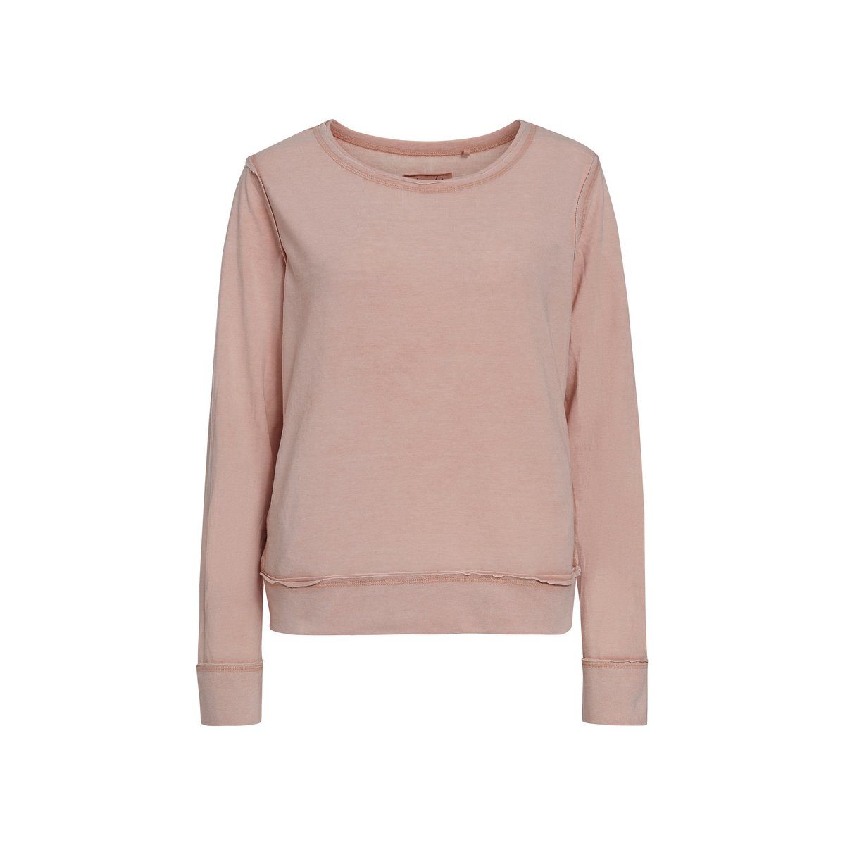 regular DAILY´S Sweatshirt (1-tlg) rot Rosa