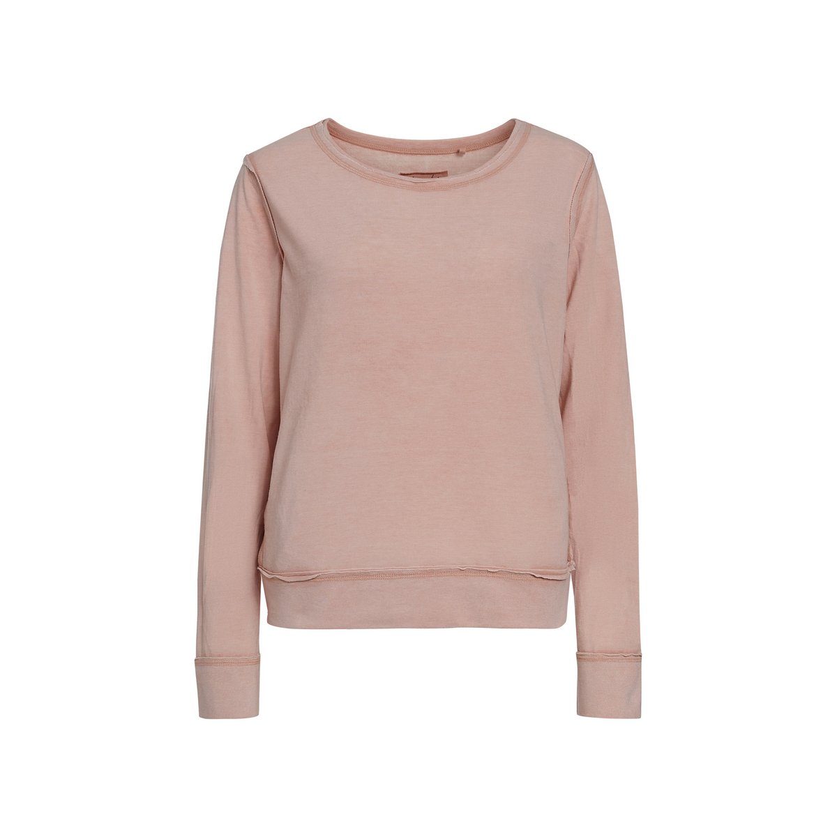 DAILY´S Sweatshirt rot (1-tlg) Rosa regular