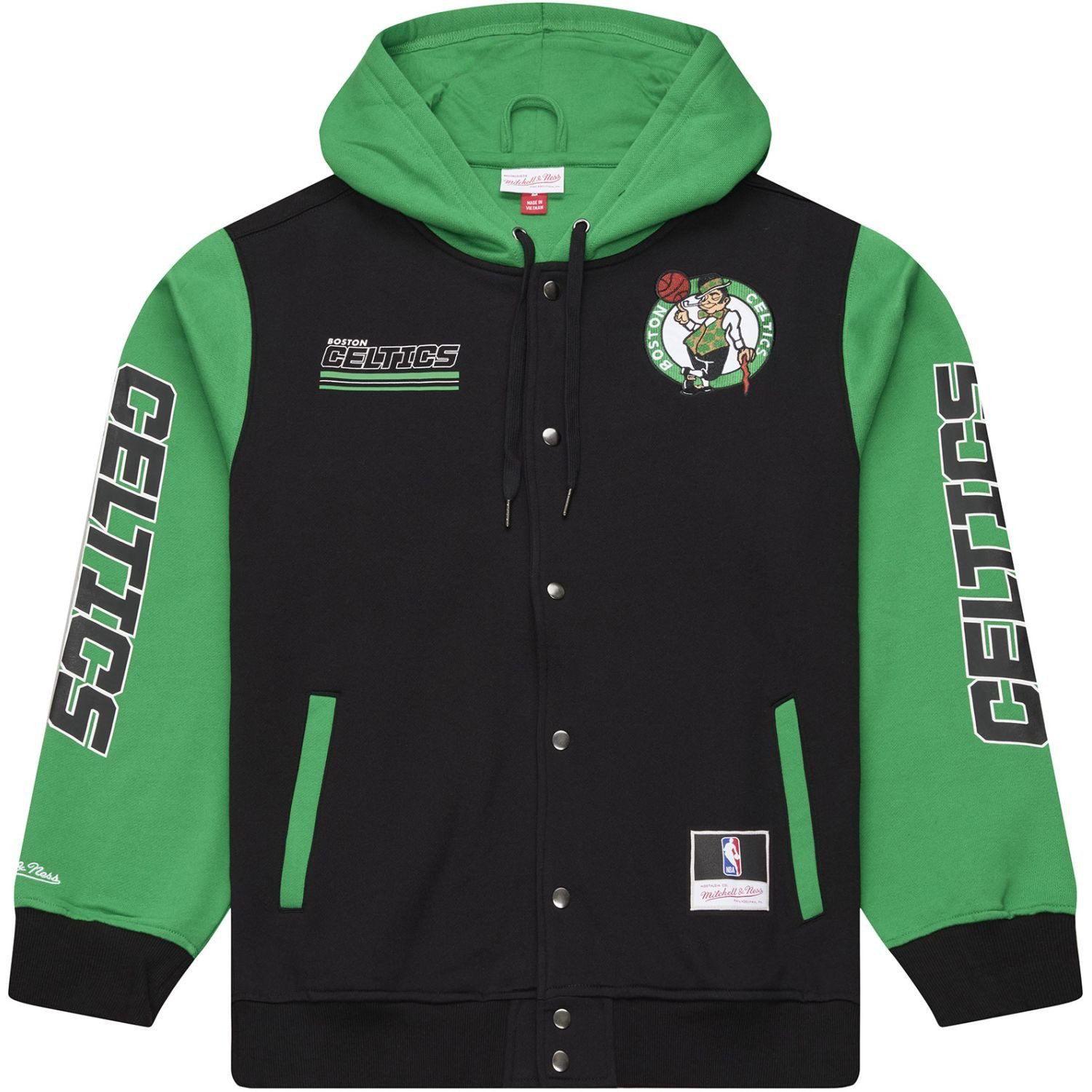 Mitchell & Ness Collegejacke Midweight Boston Celtics