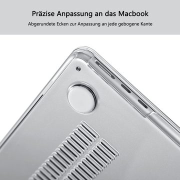 GelldG Laptop-Hülle Hülle für MacBook Air 13.6 Zoll A2681, Ultradünne Glatt Schutzhülle