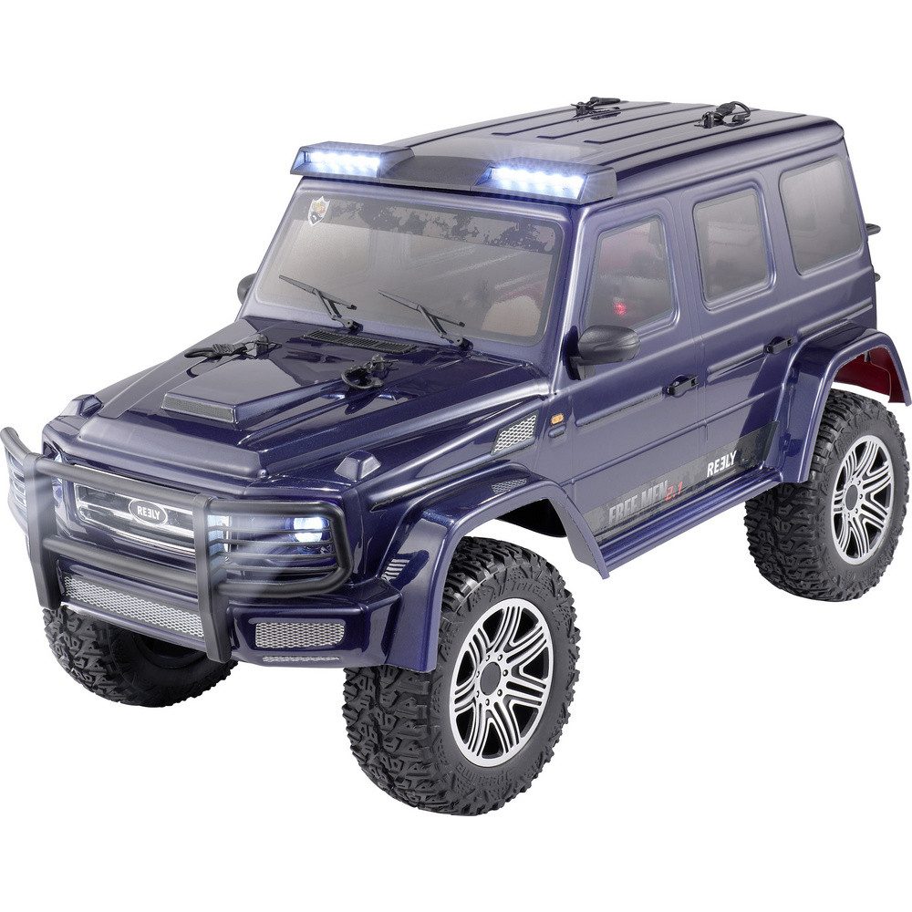 Reely RC-Auto Reely FREE MEN 2.1 Brushed 1:10 RC Modellauto Elektro Crawler Allradan