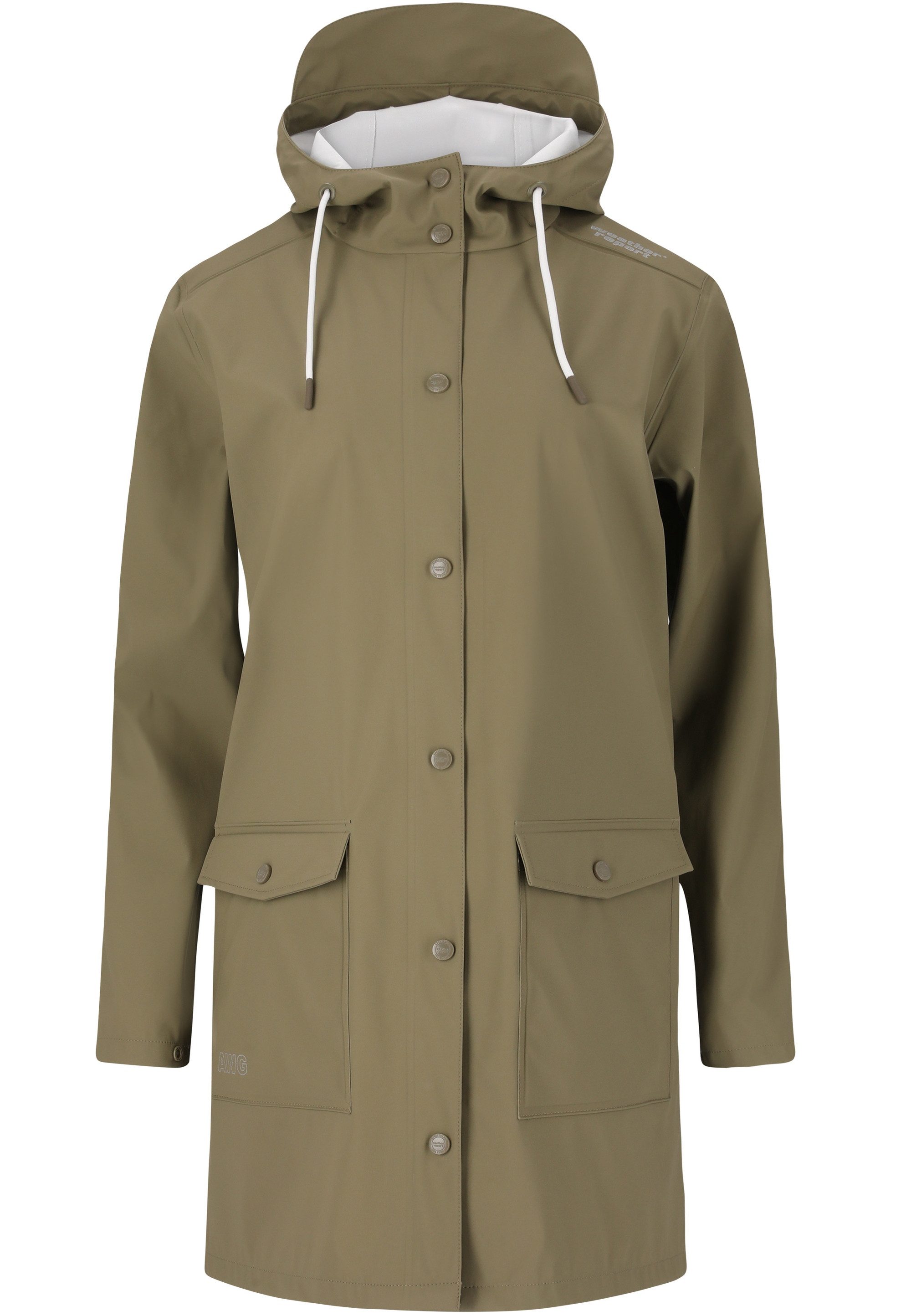 WEATHER REPORT Regenjacke TASS W W-PRO 5000 mit hochwertiger Regenausstattung