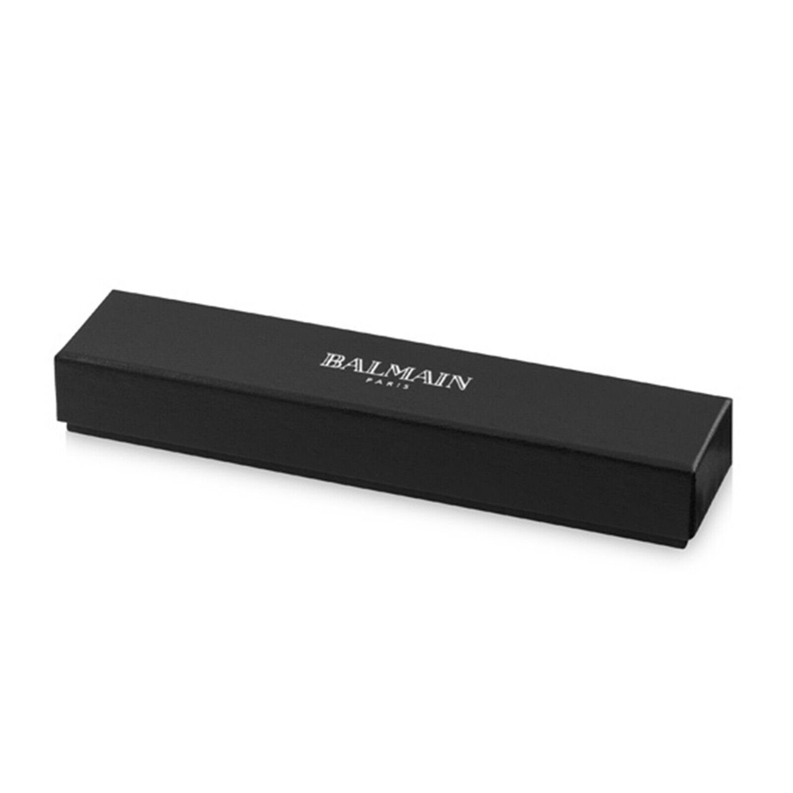 Balmain Paris Kugelschreiber Cross Kugelschreiber mit Gravur und Geschenkbox Stift, (Kuli Büro rutschfester Griffzone ergonomische Druckkugelschreiber Großraumine, für Erwachsenen Jugendlichen & Kinder), Metall Kugelschreiber für weiches und elegantes Schreiben