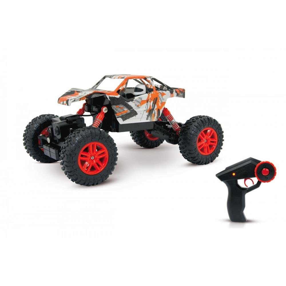 Jamara RC-Monstertruck Crawler, rot/weiß, Extreme Verschränkungsfähigkeit