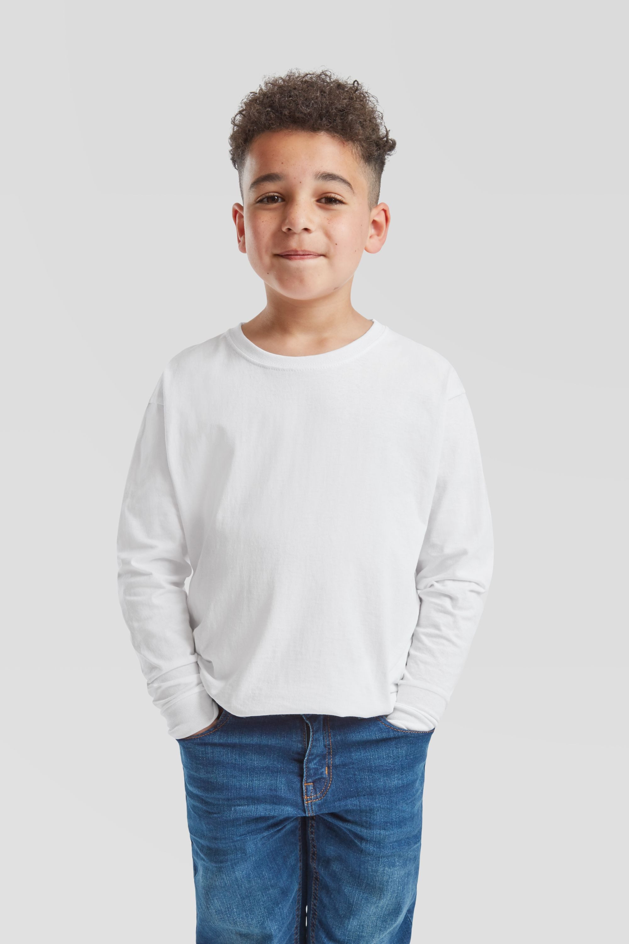 Fruit of the Loom Longsleeve Kids Valueweight Long Sleeve T-Shirt