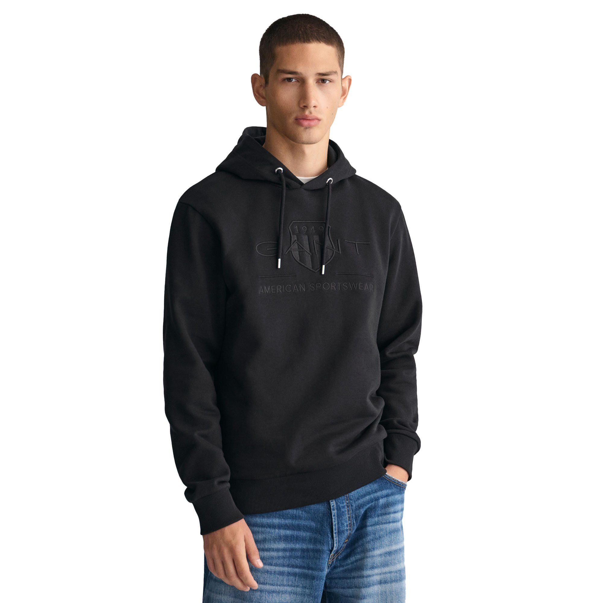 Gant Sweatshirt Herren Sweatshirt Baumwolle günstig online kaufen