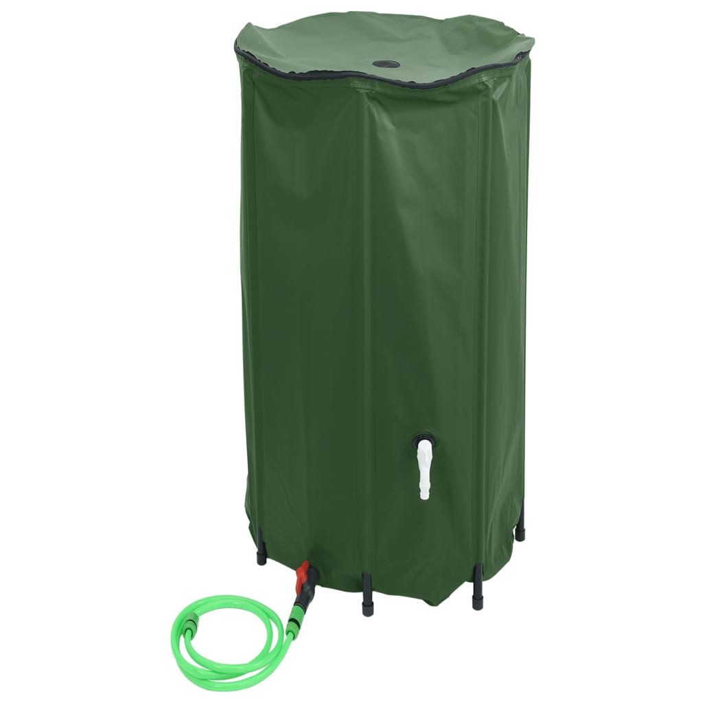 Thumbnail - vidaXL Bewässerungssystem Wassertank mit Wasserhahn Faltbar 380 L PVC, (1-tlg)