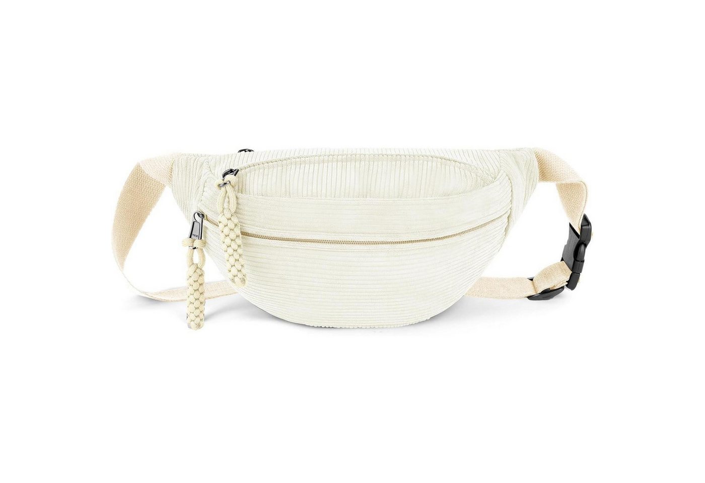 LuxusKollektion Bauchtasche Umhängetasche Damen Cord Bauchtasche Gürteltasche Klein Crossbody Bag