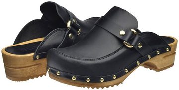 Sanita Sanita Wood Lillen Black Clog