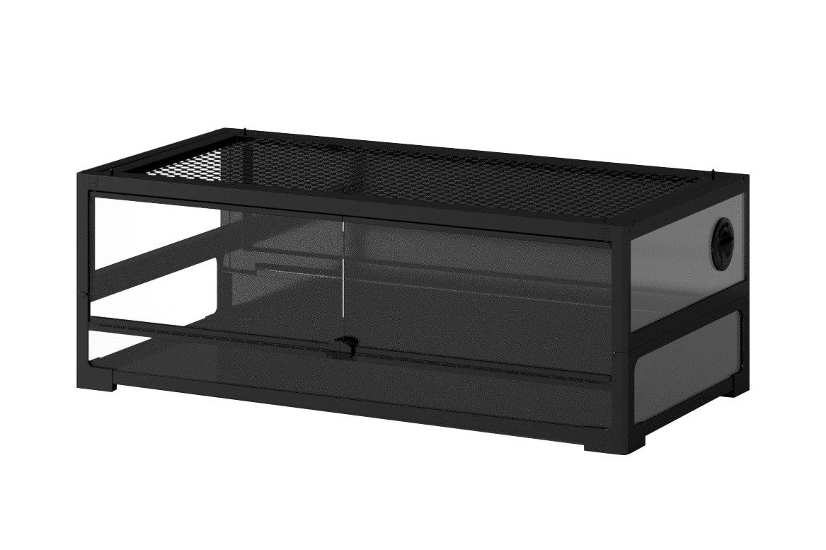 ReptiZoo Terrarium ReptiZoo Glasterrarium "easy-build" 90x 45x 32cm - verschickbar (NRK90