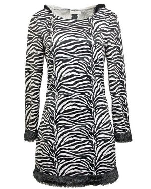 Das Kostümland Kostüm Zebra Tierkostüm für Damen - Kleid und Stulpen
