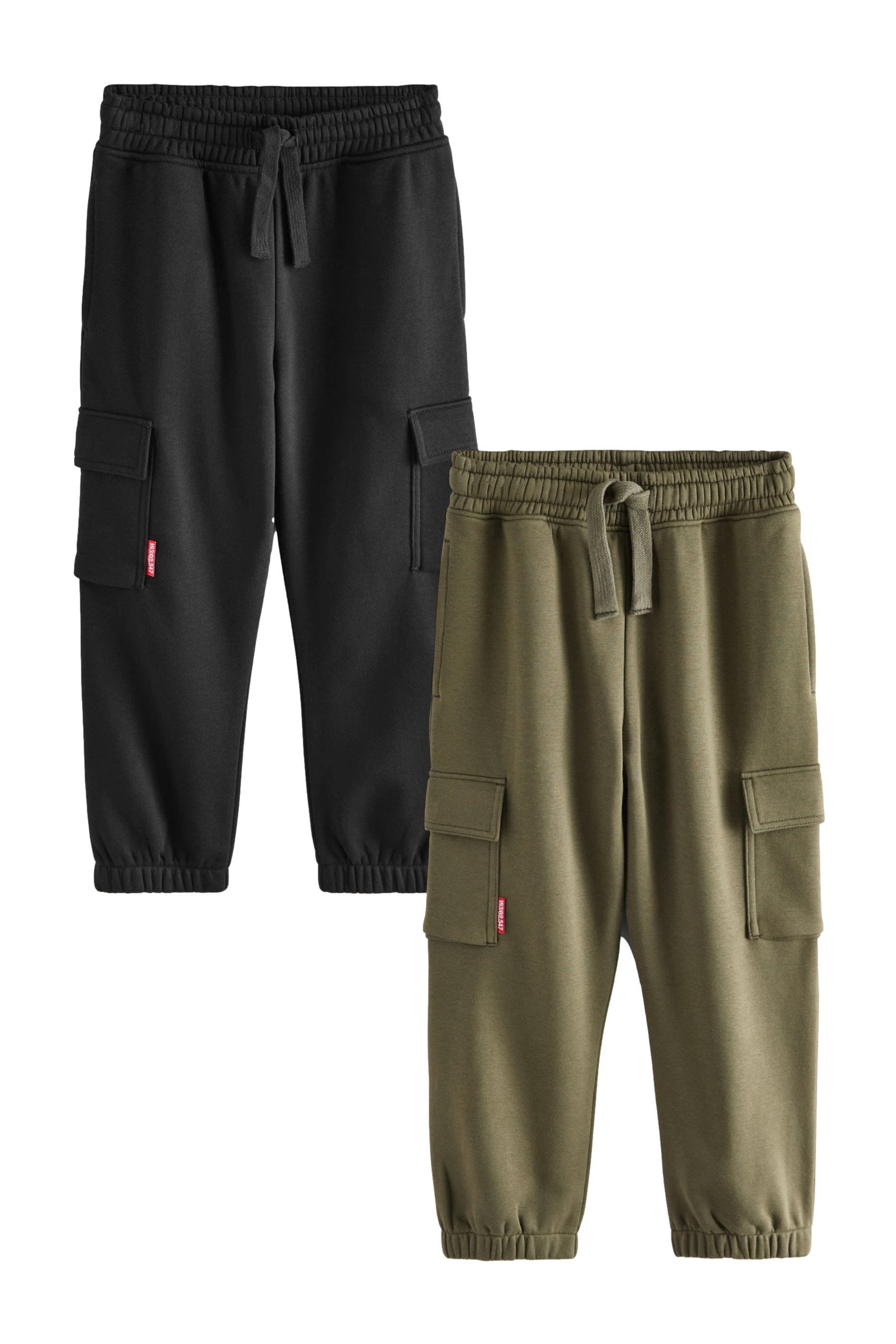Jogginghose Cargo-Jogginghose, 2er-Pack