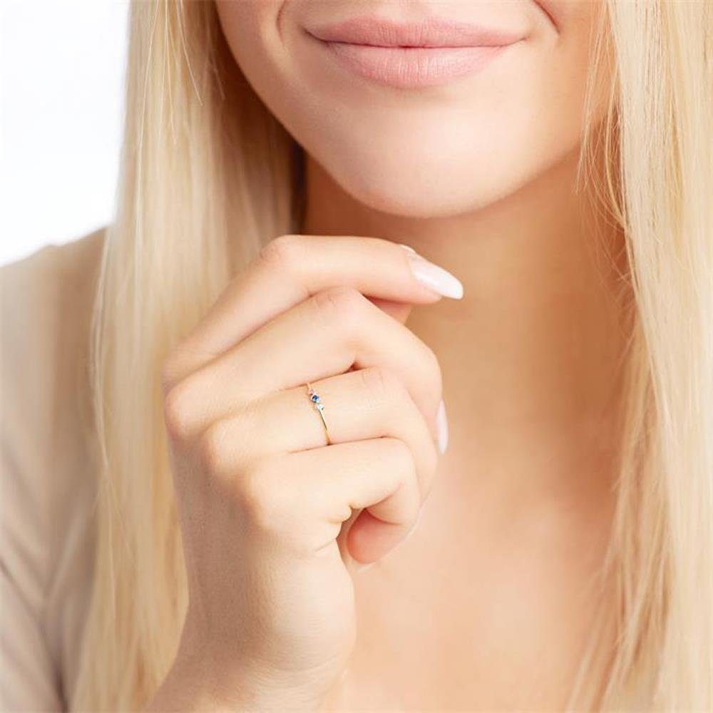 Unique Goldring Damenring von Unique aus günstig online kaufen