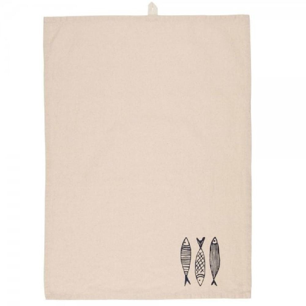 Ib Laursen Geschirrtuch Ib Laursen Geschirrtuch Marlin mit blauen Fischen ( günstig online kaufen