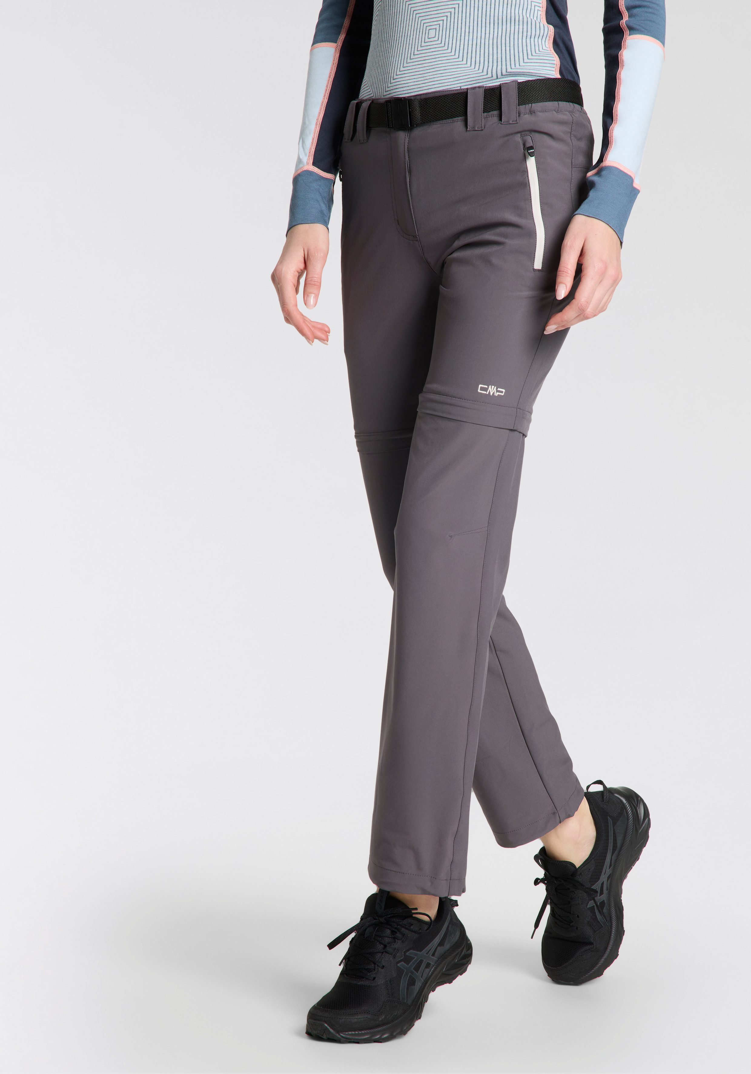 CMP Cargohose, (Set, 2 tlg., mit Gürtel), Elastisch & Schnell trocknend & A günstig online kaufen