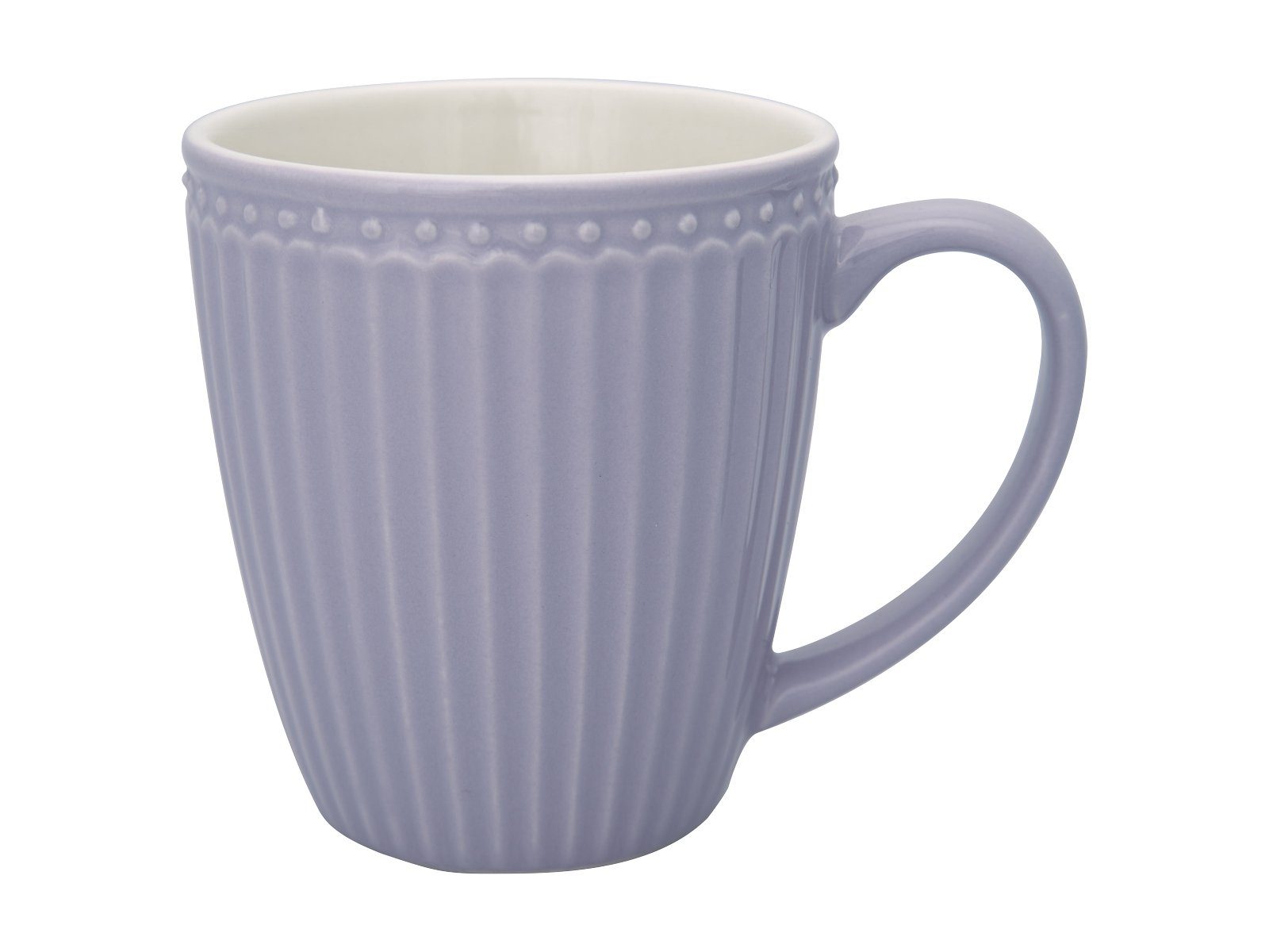 Greengate Кухлі Alice Кухлі mit Henkel lavender 0,4 l, Stoneware
