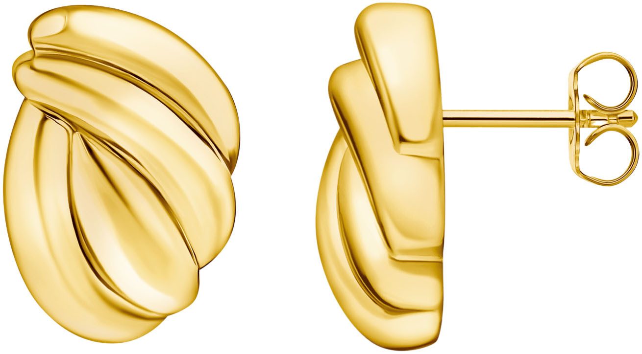 THOMAS SABO Paar Ohrstecker Organische Formen Ohrstecker gedreht