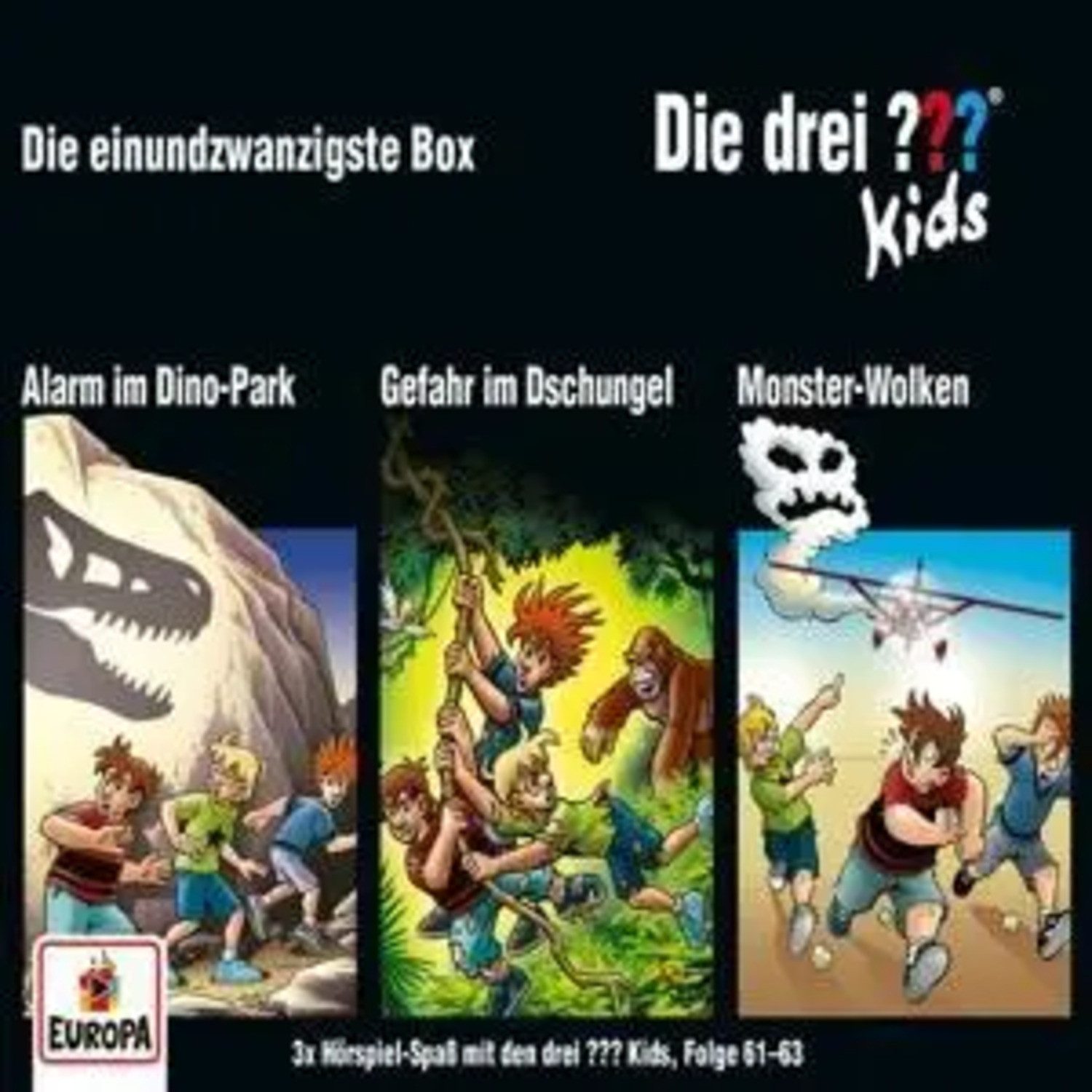 United Soft Media Hörspiel Die drei ??? Kids - 3er Box 21. Folgen 61-63