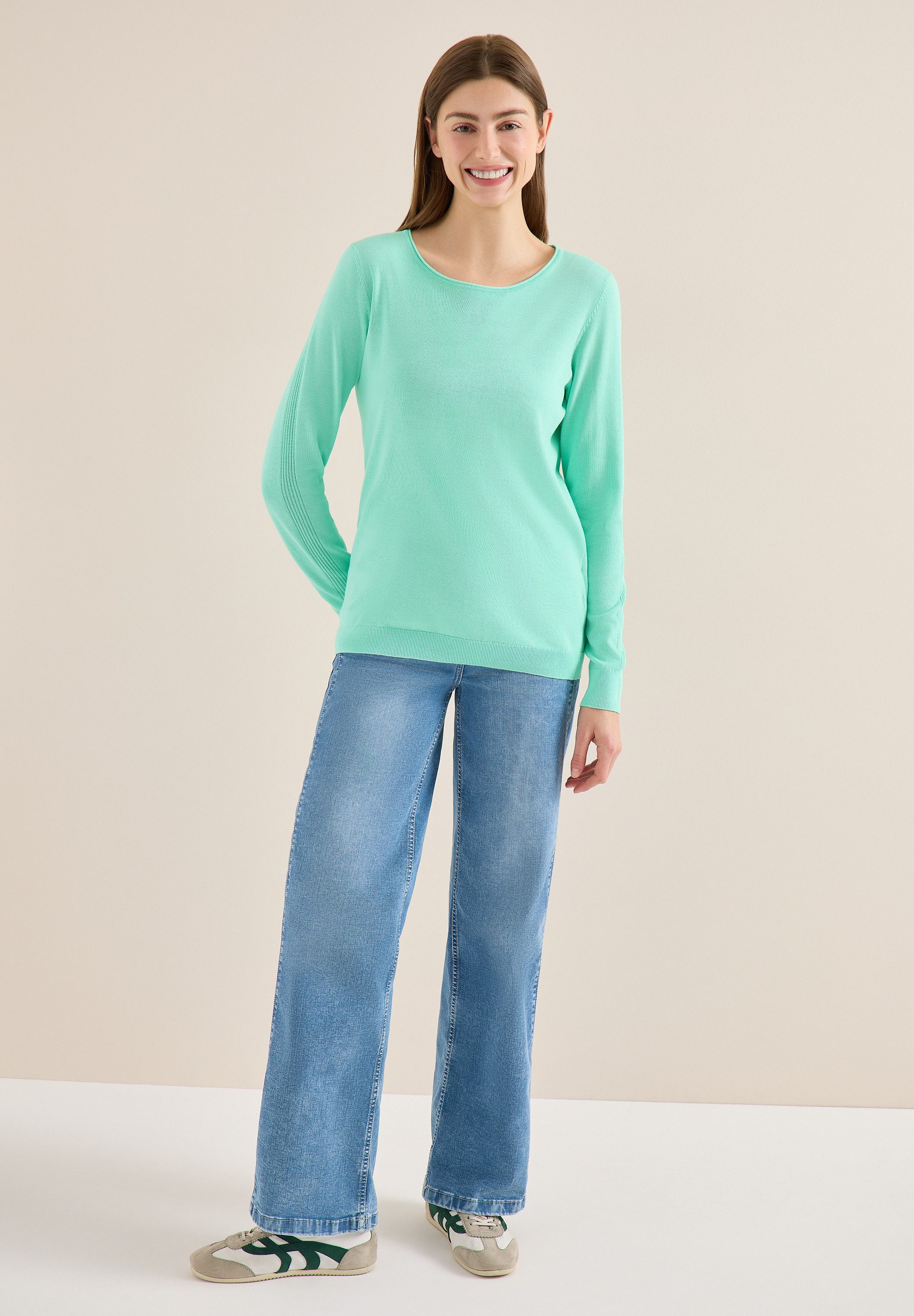 CECIL Strickpullover aus Feinstrick